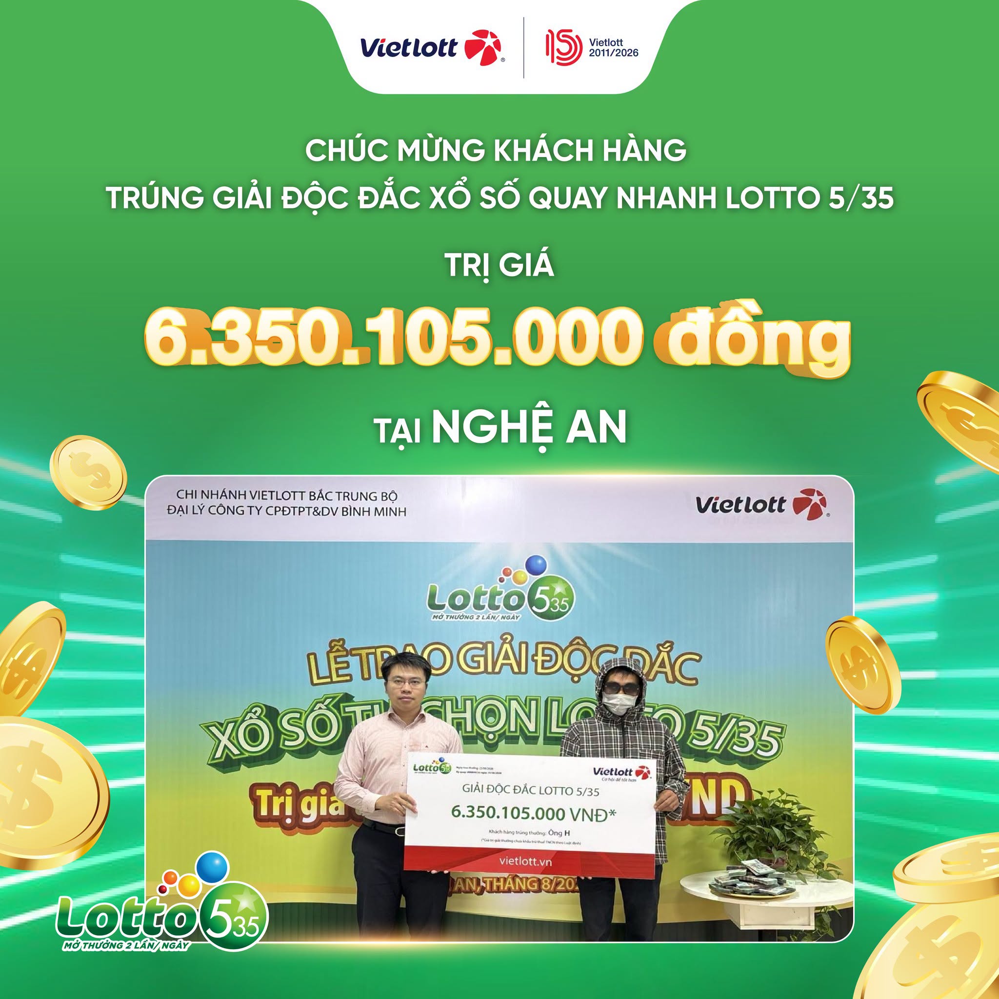 Vietlott Power 6/55 tích lũy vượt 120 tỷ đồng: Phân tích xác suất toán học của giải Jackpot 1
