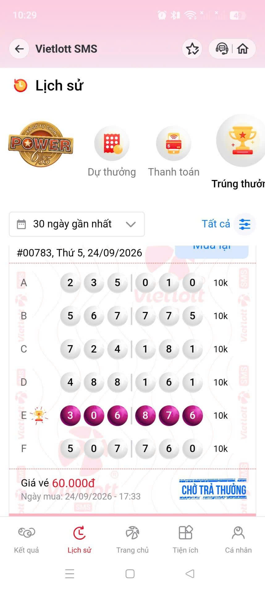 Mua vé ngẫu hứng trước giờ mở thưởng, chàng trai ngành dầu khí tại TP.HCM bất ngờ trúng giải Đặc biệt Max 3D Pro hơn 2 tỷ đồng